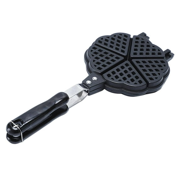 Fiocias Stovetop Waffle Maker Pan Detachable Design Waffle Making Cookware for Household