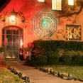 thumbnail image 4 of Mr. Halloween 4-Foot Outdoor Animated Spider Web, 4 of 9