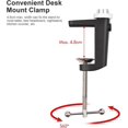 thumbnail image 4 of Table Light Tripod, Flexible Metal Bracket - 1/4" Screw - Maximum Load: 3 kg - with Flexible Ball Joint - Table Clamp - Remote Trigger for LED Fill Li, 4 of 4