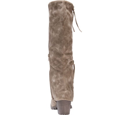 muk luks taupe lacy boot