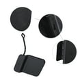 thumbnail image 3 of Rear Bumper Tow Hook Cover Car Towing Hook Eye Hole Cover Fit for Mercedes Benz X204 GLK350 Matte Black, 3 of 6