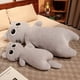 thumbnail image 5 of Peluche de gato de 65-130 cm, almohada larga de peluche suave para dormir, cojín para sofá, muñeco de acompañamiento para niños y niñas, regalo de Navidad, 5 of 5