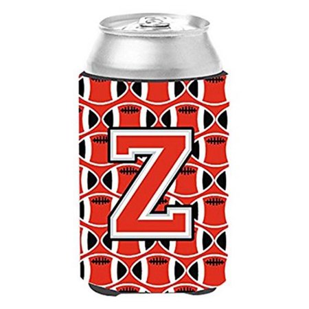 

Letter Z Football Scarlet & Grey Can or Bottle Hugger