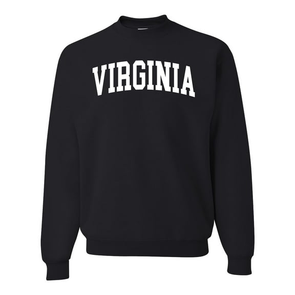 Wild Bobby State of Virginia College Style Unisex Crewneck Sweatshirt