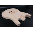 thumbnail image 2 of Siemonic Electric Guitar body Replacement Guitar Project Basswood Unfinished Bolt on, 2 of 6