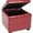 Red, variant on Safavieh MAIDEN SQUARE TUFTED OTTOMAN, HUD8231C
