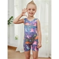 thumbnail image 5 of Leotards for Girls Gymnastics Toddler Kids Tumbling Outfits Biketards Unitards Colorful Dinosaur, 5 of 6