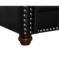 thumbnail image 3 of Solid Wood Frame, Smooth PU Surface - Cozy Single Chair for Relaxing in Living Room, 3 of 5