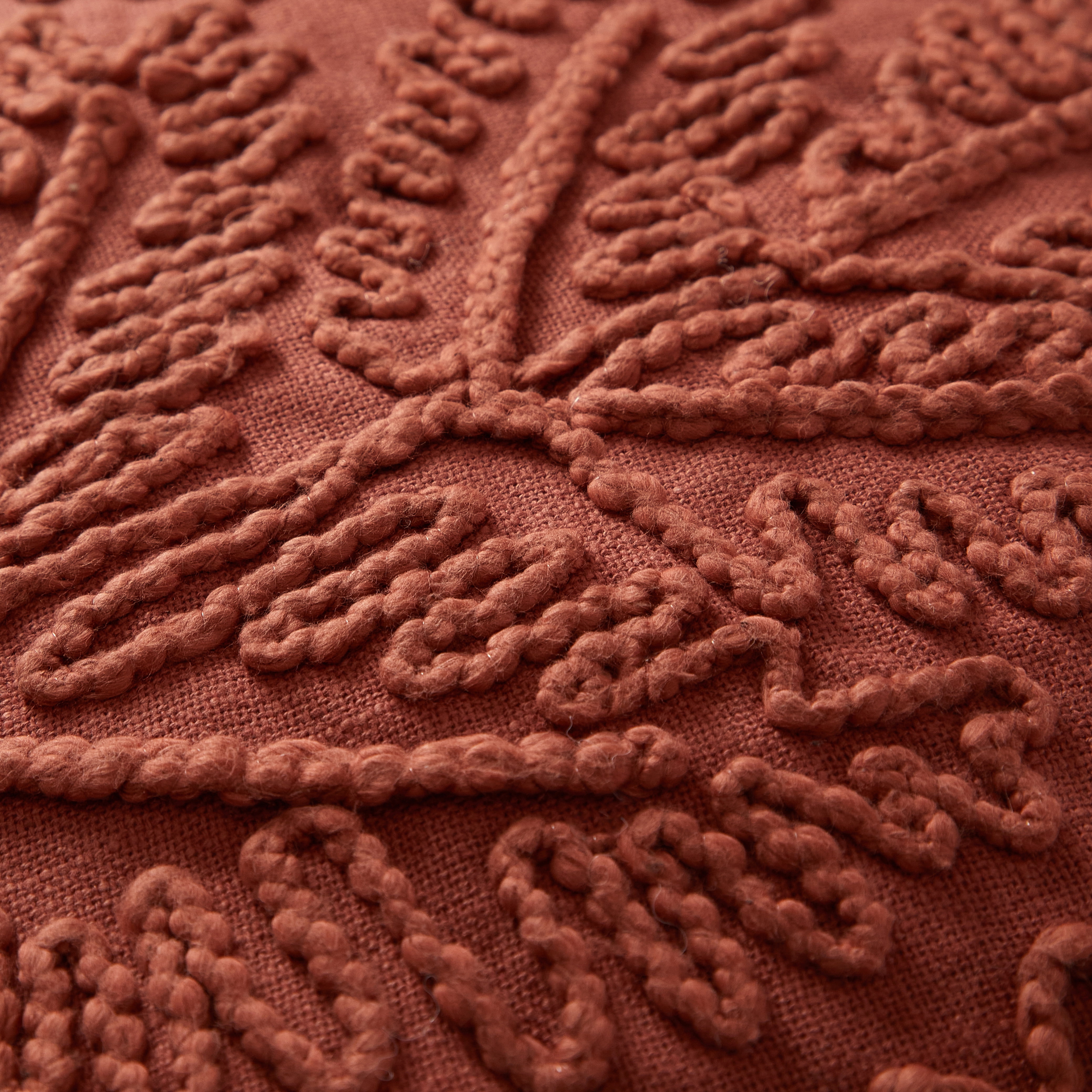 Mainstays Red Canyon Fern Pillow, 18"x18"