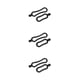 thumbnail image 1 of Naiovety 10 Uds anillos de goma soporte para faros anillos de goma círculos de goma antideslizantes impermeables para coche de bicicleta Type1 NO1, 1 of 6