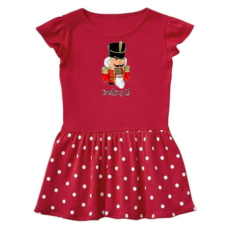 

Inktastic Crushing It! Nutcracker Gift Baby Girl Dress