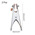 thumbnail image 2 of Unique Bargains 500A Welding Ground Clamp, Welder Grounding Clamp Ground Cable Wire Clip 2Pcs, 2 of 4