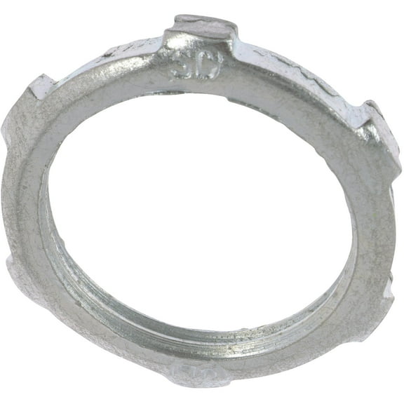 Halex Locknut Steel - 2 Pack, 1-1/2 In