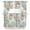 Teal, variant on 3 Pieces Swag Kitchen Curtains Set, Green Coastal Seashells Valance Swag & Small Window Tier Curtain 24 Inches Long, Nautical Brown Coral Starfish 56" x 36" Valance Topper Drapes for Cafe/Bedroom
