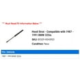 thumbnail image 2 of Hood Strut - Compatible with 1987 - 1991 BMW 325is 1988 1989 1990, 2 of 2