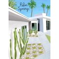 thumbnail image 4 of Carla Day 18x24 Black Modern Wood Framed Wall Art Titled - Palm Springs, 4 of 6