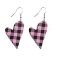 thumbnail image 2 of Sonducket Pendientes Cuero Labio Oreja Cuelga En forma de corazón Joyería hueca Adornos de aretes Favores de fiesta Regalo de San Valentín Ropa, zapatos y accesorios Miscelánea Tipo 1, 2 of 6