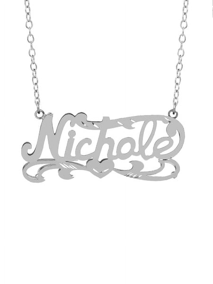 Personalized Diamond Cut Name Necklace