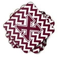 thumbnail image 2 of Carolines Treasures CJ1051-FC-Parent Set of 4 Letter Chevron Maroon and White  Foam Coasters Set of 4 CJ1051  multicolor, 2 of 3