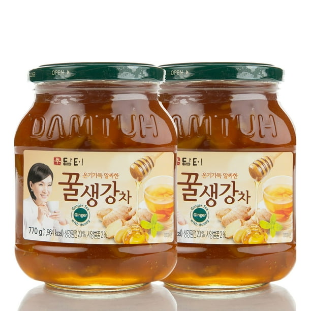 Damtuh Korean Honey Ginger Tea, Ginger with Honey, Ginger Marmalade