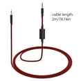 thumbnail image 5 of Universal Gaming Headphone Replacement Wire 3.5mm Audios Cable with OFC Cores Ergonomic Length for A10/A40 Earphone, 5 of 10