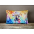 thumbnail image 4 of Hippie Animal Moose Throw Pillow 12 in x 16 in, 4 of 4