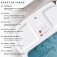 thumbnail image 4 of Baño de pies calentado Sharper Image Spahaven con burbujas, 4 of 9