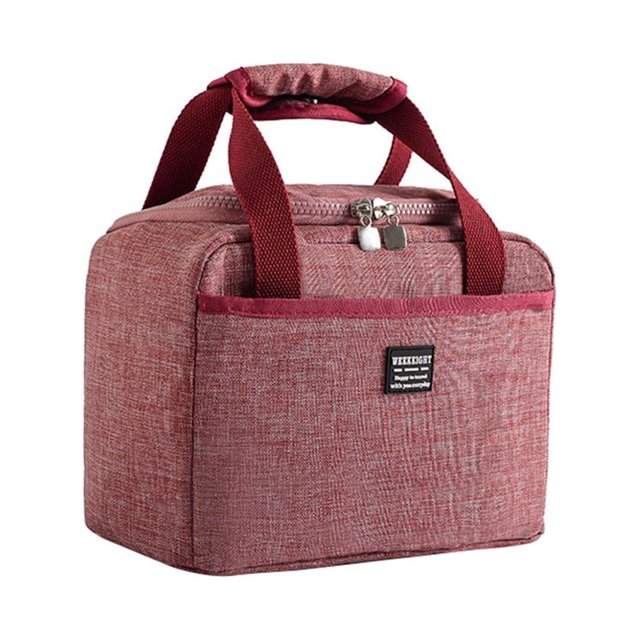 Waterproof Thermal Cold Insulated Picnic Lunch Bag Box Bento Tote Storage Pouch