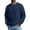Navy-01, variant on Rvwovn Men's Ribbed Crewneck Sweater Long Sleeve Thick Thermal Loose Fit Fall Winter Pullover Top