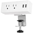 thumbnail image 2 of Desk Clamp Power Strip with USB Ports Desktop Mounted Power Outlets Table Edge Power Charging Station 6.56 FT Extension Power Cord for Home Office Conference UL/ETL Certificated, 2 of 15