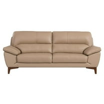 EK080 Tan Color With Italian Leather Sofa