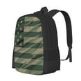 thumbnail image 1 of Fotbe Jungle Green Camo USA Flag Mochila para Hombre y Mujer - Tela Oxford 600D Resistente - Mochila Impermeable de Gran Capacidad para Escuela, Viajes y Senderismo, 1 of 6