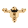 thumbnail image 2 of Conector de cilindro de ga adaptador de para al aire libre Aleación de aluminio Adaptador de de cilindro de gas Cabezales Conv 3 cabezas 80 mm Baoblaze Adaptador de cilindro de gas, 2 of 6