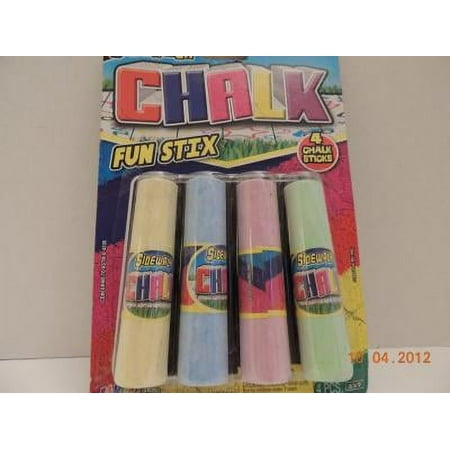 Sidewalk Chalk Funstix, PartNo 3500, by Ja-Ru Inc., Spring, Misc. Summer Toys, S