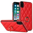 thumbnail image 1 of iPhone 14 /13 /12 /11 Plus Pro Max Mini XR XS MAX 7Plus 8Plus Case,Soft TPU Leather Back Case With Ring Holder Stand Cheap and fine, 1 of 5