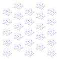 thumbnail image 4 of Shisuyan Wooden Snowflake Buttons White 200Pcs 0.71X0.71X0.2In, 4 of 8