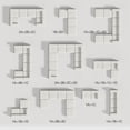 thumbnail image 5 of Novilla Modular Sectional Sofa, Modern Cloud Sectional Couch with Smarts Coil™ Support, Upholstered Boneless Couch for Living Room Apartments Bedroom, No Assembly Required (Middle Seat), 5 of 11