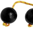 thumbnail image 4 of hengtong 2X Musical Fingertip Ball Drum Ball Kashaka Instrument Maracas Percussion Black, 4 of 5