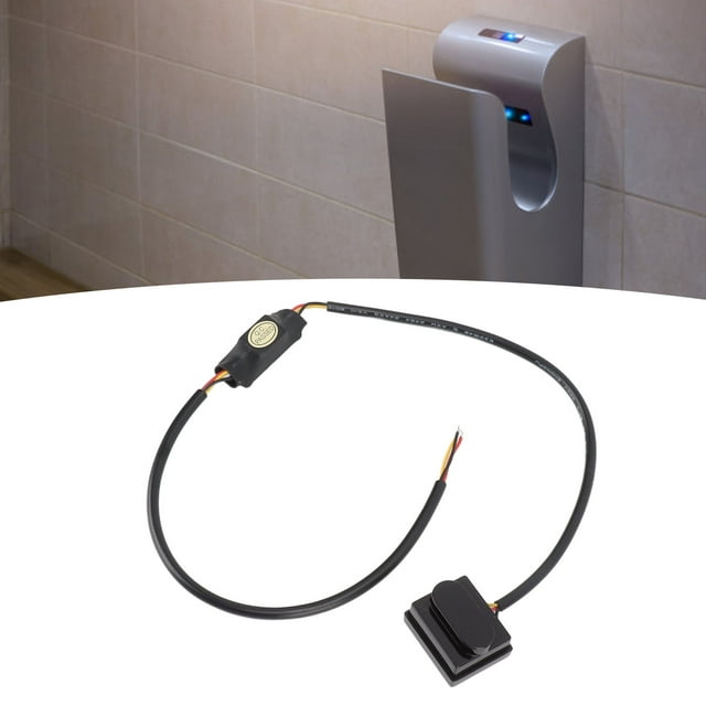 Capteur de Réflexion Diffuse pour Robinet, Interrupteur de Détection de Mouvement Intelligent DC 12V Haute Sensibilité pour Sécheuse