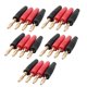 thumbnail image 1 of 20Pcs 4Mm B7 24K Chapado en Cable de Altavoz Musical Pin de Alambre Conector de Conector Banana, 1 of 8