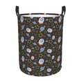 thumbnail image 2 of Uemuo Cosmic Pattern Circular Laundry Hamper Basket with handles,Collapsible laundry basket,Large capacity laundry hamper,Laundry Organizer-Medium, 2 of 8