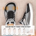 thumbnail image 2 of Sosenfer Hands-Free Slip-On Wide Toe Box Barefoot Sneakers - Women's Zero Drop Walking Shoes, 2 of 6