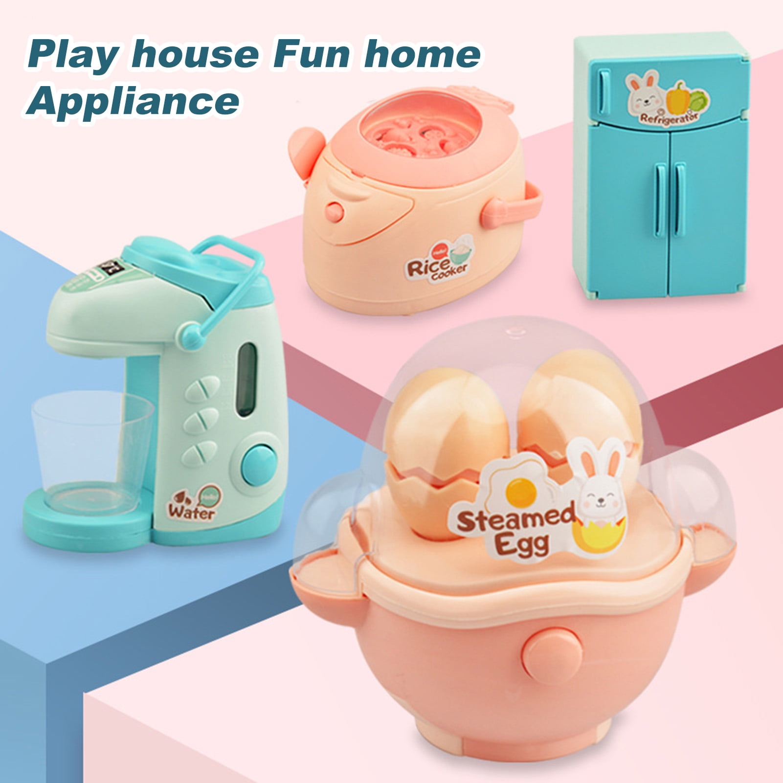 Kitchen Simulation Home Appliances Toy Kids Children Play House Rice cooker RU 