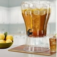 thumbnail image 6 of Buddeez BPA Free Tritan. 3.5 gal Stain Resistant Ice Infuser Beverage Dispenser, 6 of 6