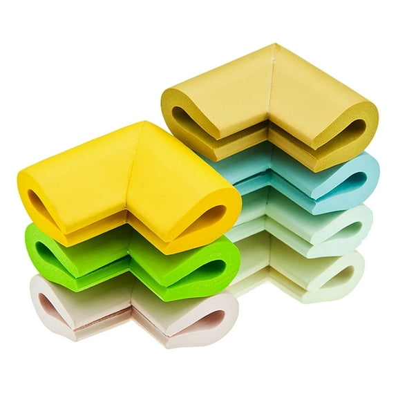 Zhaomeidaxi 4Pcs Soft Baby Proofing Corner Guards & Edge Protectors Table Corner Protector, Child Safety Furniture Bumper, Sharp Corner Cushions