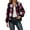 Purple, variant on Jackets for Women Trendy Long Sleeve Plaid Shackets Casual Zip up Fall Lightweight Jacket Fall Winter Outfits 2025