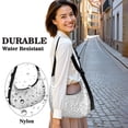 thumbnail image 5 of Astronomy Adjustable Strap Crossbody Bag Lightweight Nylon Scientific Formula Educational Wall Science Classroom Gifts Small Purse for Women Travel, 5 of 5