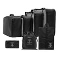 thumbnail image 3 of 7x Packing Cubes Luggage Packing Organizers for Travel Toiletries Cosmetics Black, 3 of 8