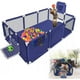 thumbnail image 1 of Parque de Pelota de Bebé para Niños Cerca de Juegos de Seguridad para Niños Corral de juego para Bebés y Niños Área de Valla Portátil para Bebé 160 * 190 * 65cm, 1 of 9