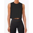 thumbnail image 3 of ADREAMLY Workout Tank Top Sleeveless Sports Shirt Loose Crop Tops for Women, 3 of 6